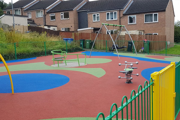 New Playground Install in Cynwd, Corwen, North Wales