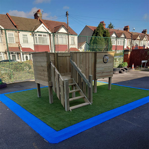 Winterbourne Primary - London playground
