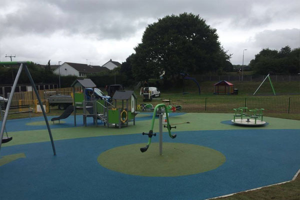 Play Area Install in Hellan