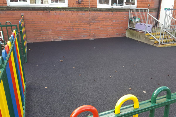 Wetpour Area at Wrexham Nursery