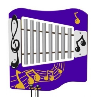 Ally Tube Glockenspiel Musical Play Panel