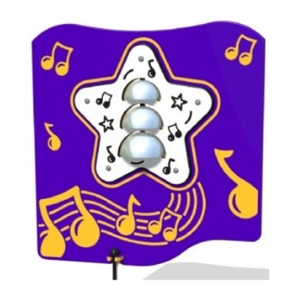 Bells Musical Play Panel