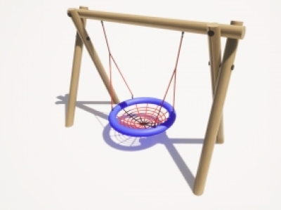 Bird nest swing