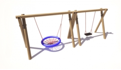 Birdnest Double Swing Bay