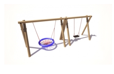 Birdnest Double Swing Bay