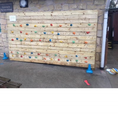 Single Sided Climbing Wall