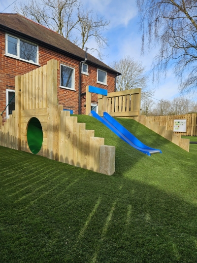Embankment slide 