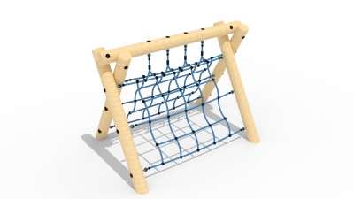 Low up and over net frame