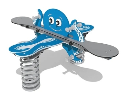 Olivia the Octopus Spring Seesaw