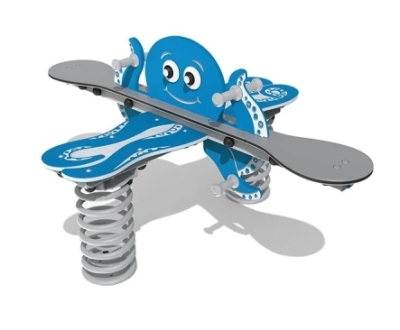 Olivia the Octopus Spring Seesaw