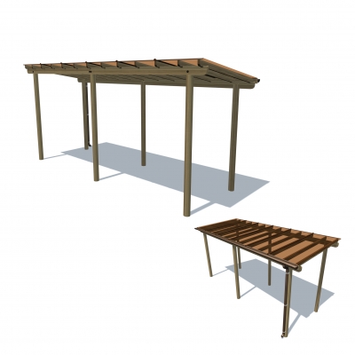 Pergola shelter