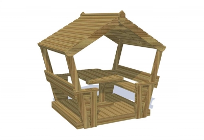 Play Cabin with Table