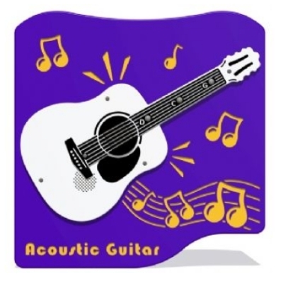 PlayTronic Acoustic Guitar Musical Play Panel
