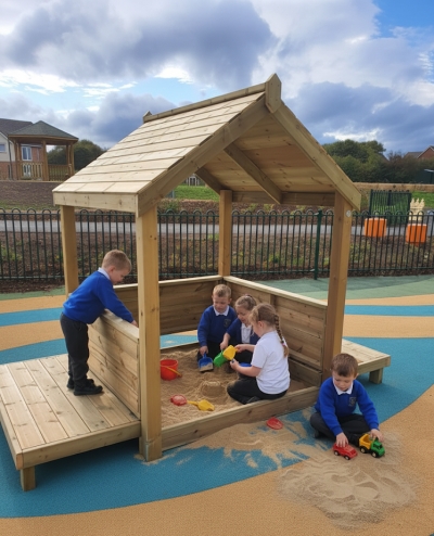 Sand Pit Stage and Shelter