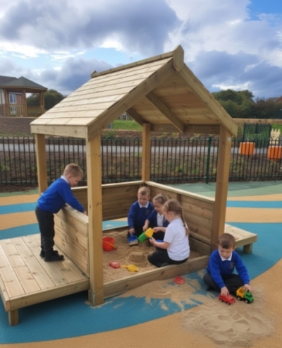 Sand Pit Stage and Shelter