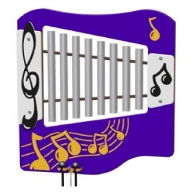 Ally Tube Glockenspiel Musical Play Panel