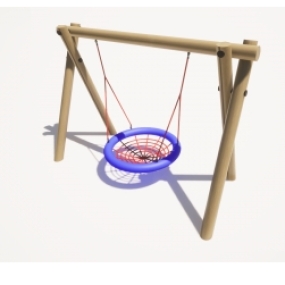 Bird nest swing