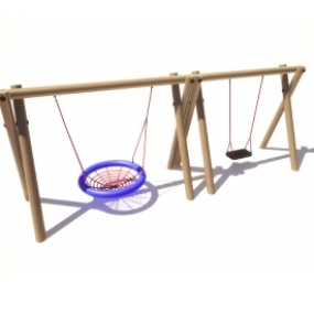 Birdnest Double Swing Bay