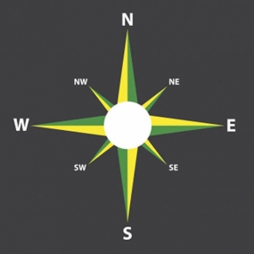 Compass markings