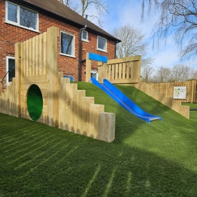 Embankment slide 