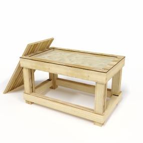 Free standing sand box