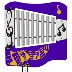 Ally Tube Glockenspiel Musical Play Panel