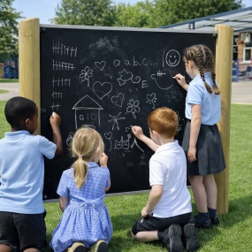 In-Ground Chalk board