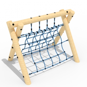Low up and over net frame
