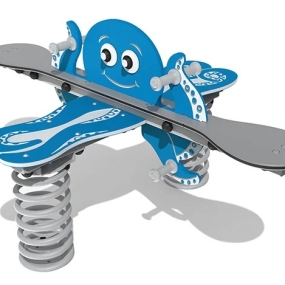 Olivia the Octopus Spring Seesaw