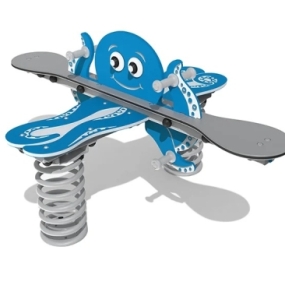 Olivia the Octopus Spring Seesaw