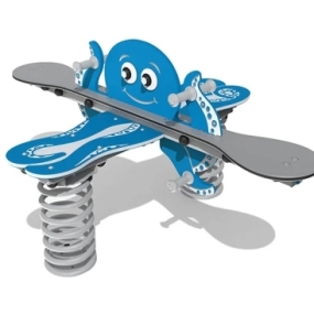 Olivia the Octopus Spring Seesaw