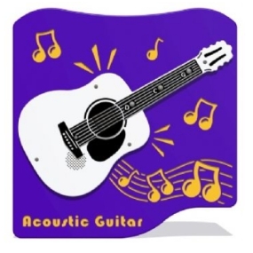 PlayTronic Acoustic Guitar Musical Play Panel