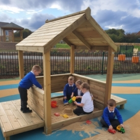 Sand Pit Stage and Shelter