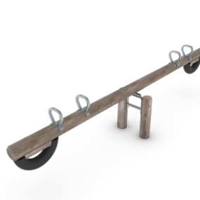 Timber Seesaw