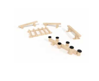 Children's Freestanding Exercise Balance Trail Set 2