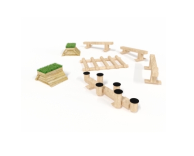 Children's Freestanding Exercise Balance Trail Set 3