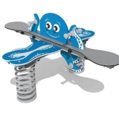 Olivia the Octopus Spring Seesaw