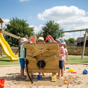 Mini Water Wall with Water Wheel